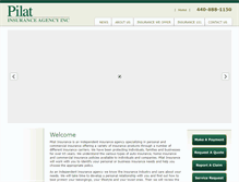 Tablet Screenshot of pilatinsurance.com